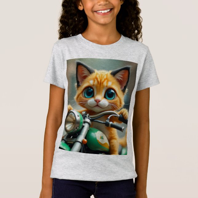Chat lustig T-Shirt (Vorderseite)