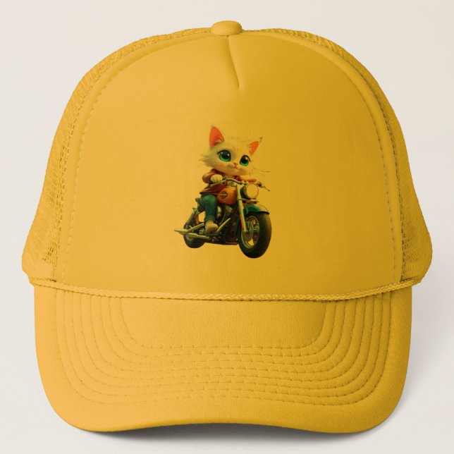 Chat lustig truckerkappe (Vorderseite)