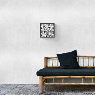Chat Mama Schwarz-Weiß-Minimalistische Wand Kunst