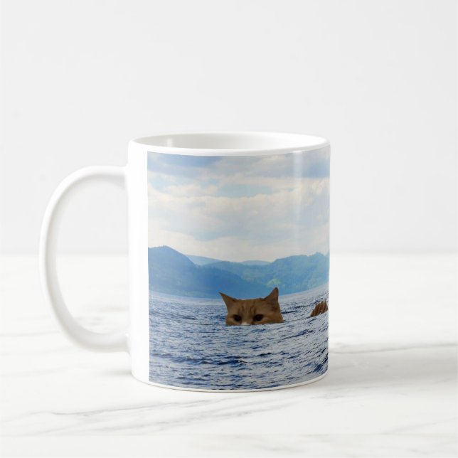 Chat Ness Monster Kaffeetasse (Links)