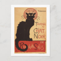 Chat Noir Cabaret Troupe Black Cat Promo Poster
