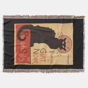 Chat Noir Kabarett Truppe Schwarze Katze Werbeplak Decke