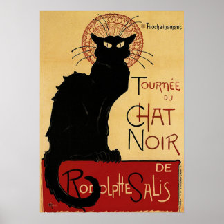 CHAT NOIR POSTER