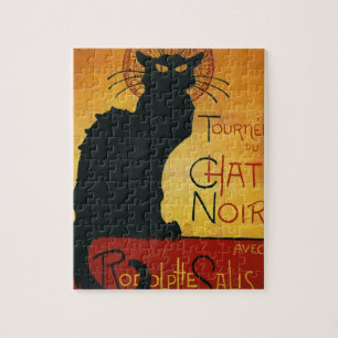 Chat Noir - Schwarze Katze Puzzle