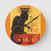 Chat Noir Steinlen Belle Epoque Vintage Kunst