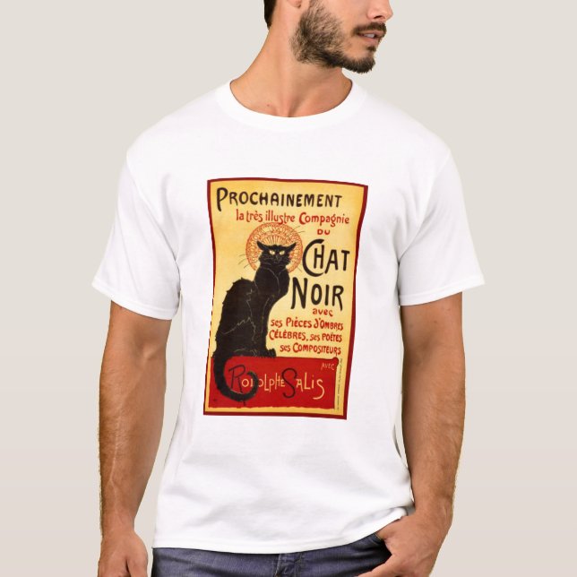 CHAT NOIR T-Shirt (Vorderseite)