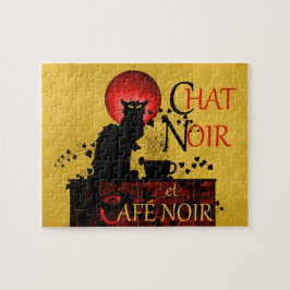 Chat Noir und Café Noir Puzzle