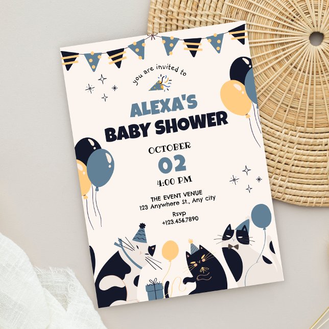Chat Party Babydusche Einladung (Von Creator hochgeladen)