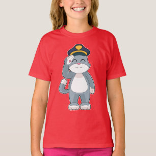 Chat-Polizist Polizei hat Polizei T-Shirt