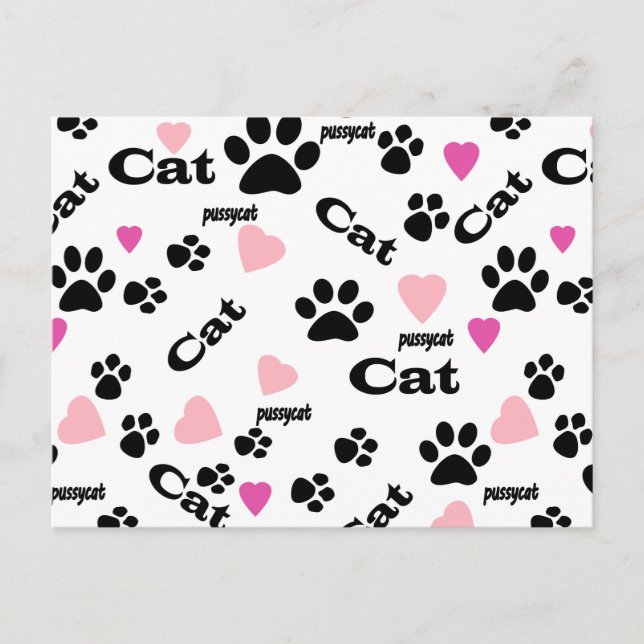 Chat Tracks Einladungspostkarte (Vorderseite)