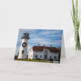 Chatam helle Weihnachtstageszeit Feiertagskarte