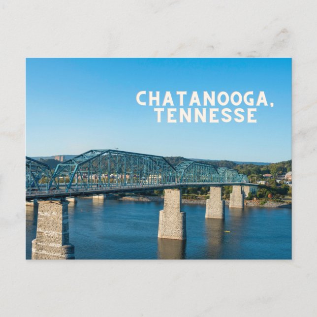 Chatanooga Tennessee Postkarte (Vorderseite)