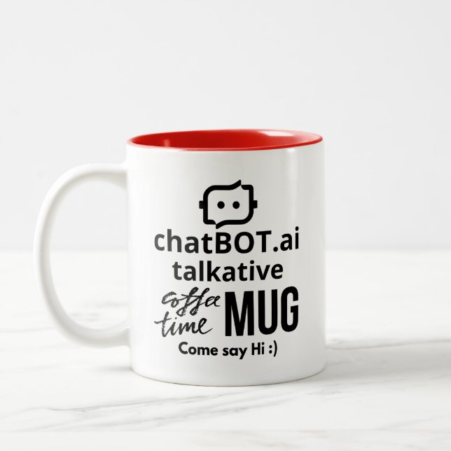 ChatBOT.ai erzählende TASSE Come Say Hi:) (Links)