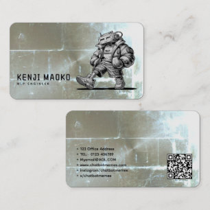 🤖 Chatbot Developer Conversation AI Engineer NLP Visitenkarte