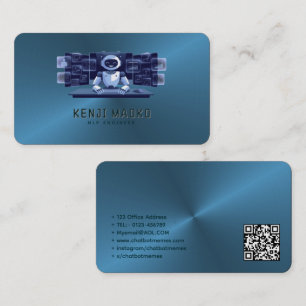 🤖Chatbot-Entwickler Conversational AI Ingenieur N Visitenkarte