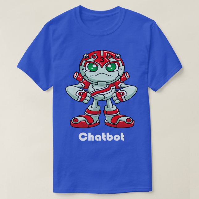 Chatbot Robot 2 T-Shirt (Design vorne)
