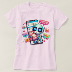 Chatbot sind gut zu schaffen, um AiHos 萌のボトえ ハト T-Shirt
