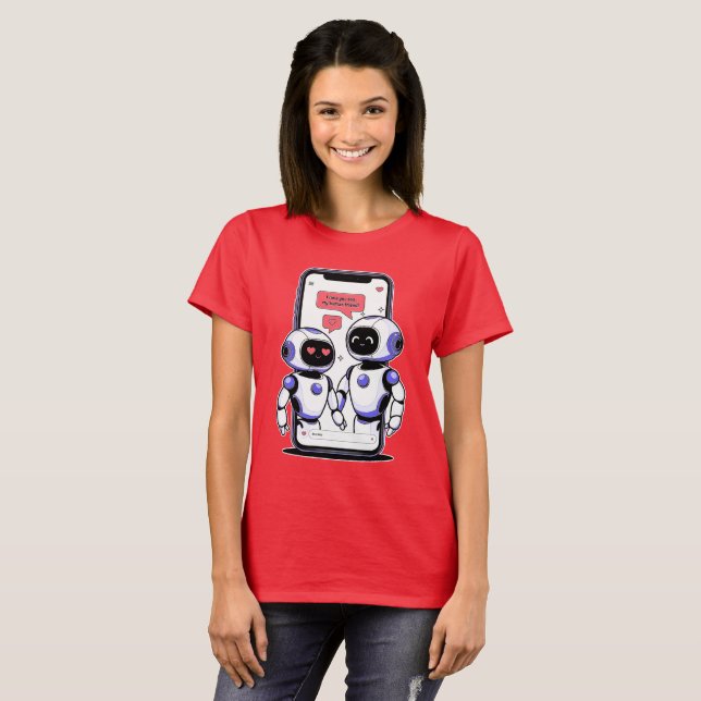 Chate für technische Liebe T-Shirt (Vorne ganz)
