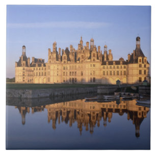 Chateau Chambord, Loire Valley, Frankreich Fliese