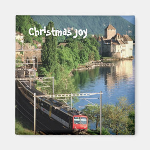 Chateau Chinon, neben Genfersee 6 Magnet