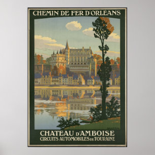 Chateau d'Amboise Poster