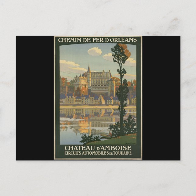 Chateau d'Amboise Postkarte (Vorderseite)