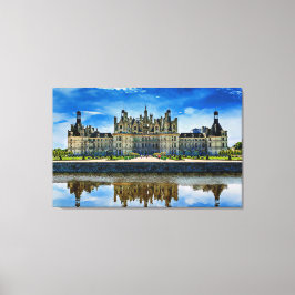 Chateau de Chambord, Frankreich. Leinwanddruck