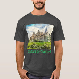 Chateau de Chambord, Frankreich. T-Shirt