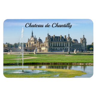 Chateau de Chantilly und Le Notre Garden - Frankre Magnet