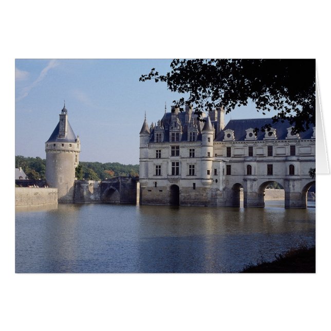 Chateau De Chenonceau, Frankreich (Vorderseite (Horizontal))