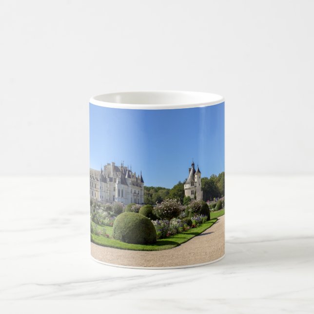 Chateau de Chenonceau im Loire-Tal - Frankreich Kaffeetasse (Mittel)