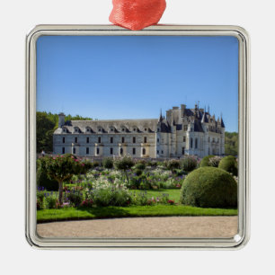 Chateau de Chenonceau im Loire-Tal - Frankreich Ornament Aus Metall