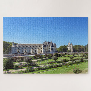 Chateau de Chenonceau im Loire-Tal - Frankreich Puzzle