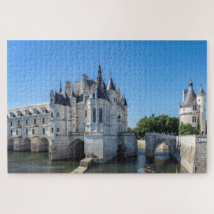 Chateau de Chenonceau im Loire-Tal - Frankreich Puzzle