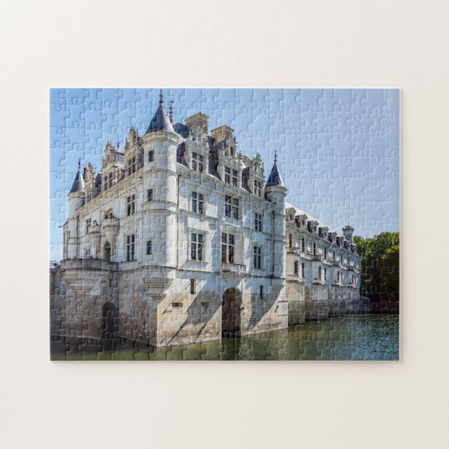 Chateau de Chenonceau im Loire-Tal - Frankreich Puzzle (Horizontal)