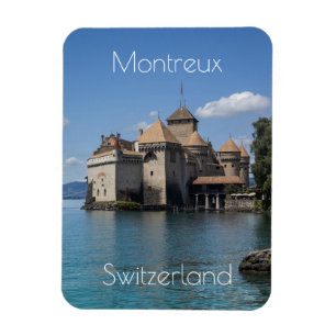 Chateau de Chillon in Montreux, Schweiz Magnet