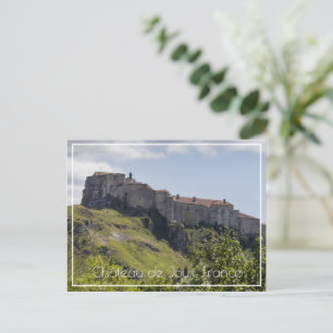 Château de Joux, Doubs, Frankreich Postkarte