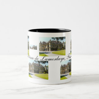 Chateau de Lamorlaye, Frankreich Zweifarbige Tasse