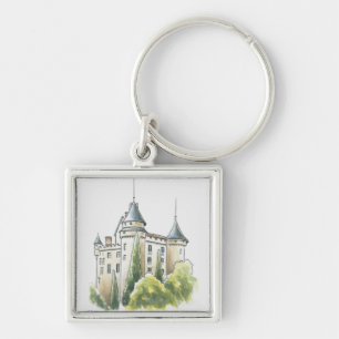 Chateau de Mercues, Frankreich Schlüsselanhänger