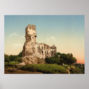 Chateau de Tournoel, Clermont-Ferrand, Frankreich Poster