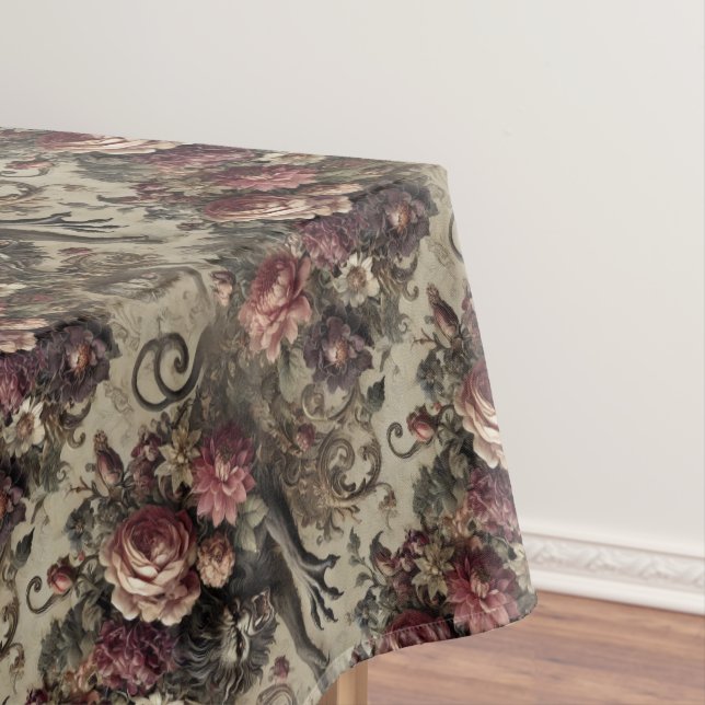 Château des Loups - Gothic Medium Print Tischdecke (Beispiel)