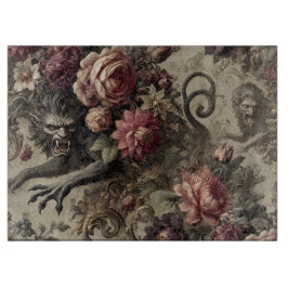 Château des Loups - Gotisches Barock Werewolf Schneidebrett