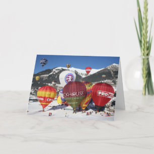 Chateau d'Oex Feiertagskarte