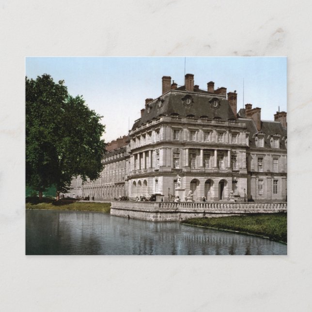 Chateau Fontainebleau Postkarte (Vorderseite)