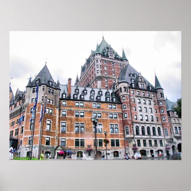 Chateau Frontenac Poster (Vorne)
