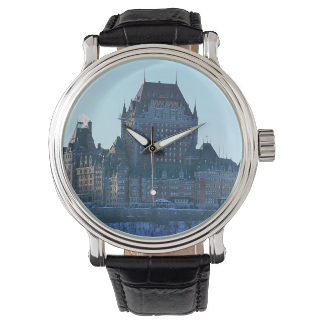 Chateau Frontenac, Quebec, Kanada Armbanduhr (Vorderseite)