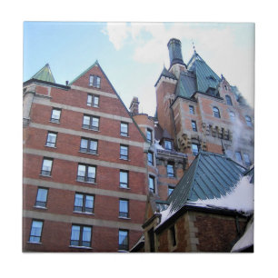 Chateau Frontenac, Quebec, Kanada Fliese