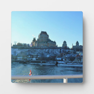 Chateau Frontenac, Quebec, Kanada Fotoplatte