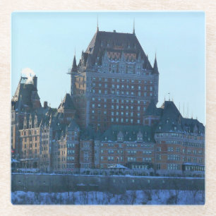 Chateau Frontenac, Quebec, Kanada Glasuntersetzer