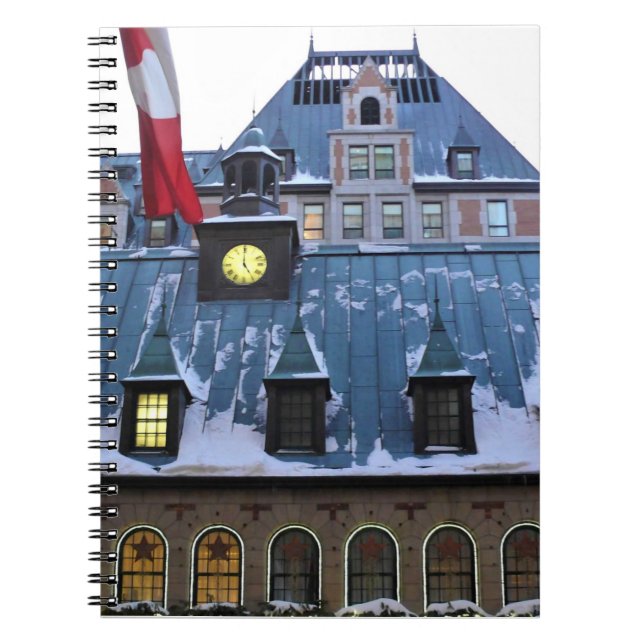 Chateau Frontenac, Quebec, Kanada Notizblock (Vorderseite)